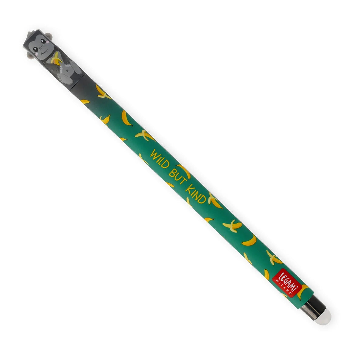 Legami Löschbarer Stift Gorilla „Wild but Kind“ - Erasable Pen