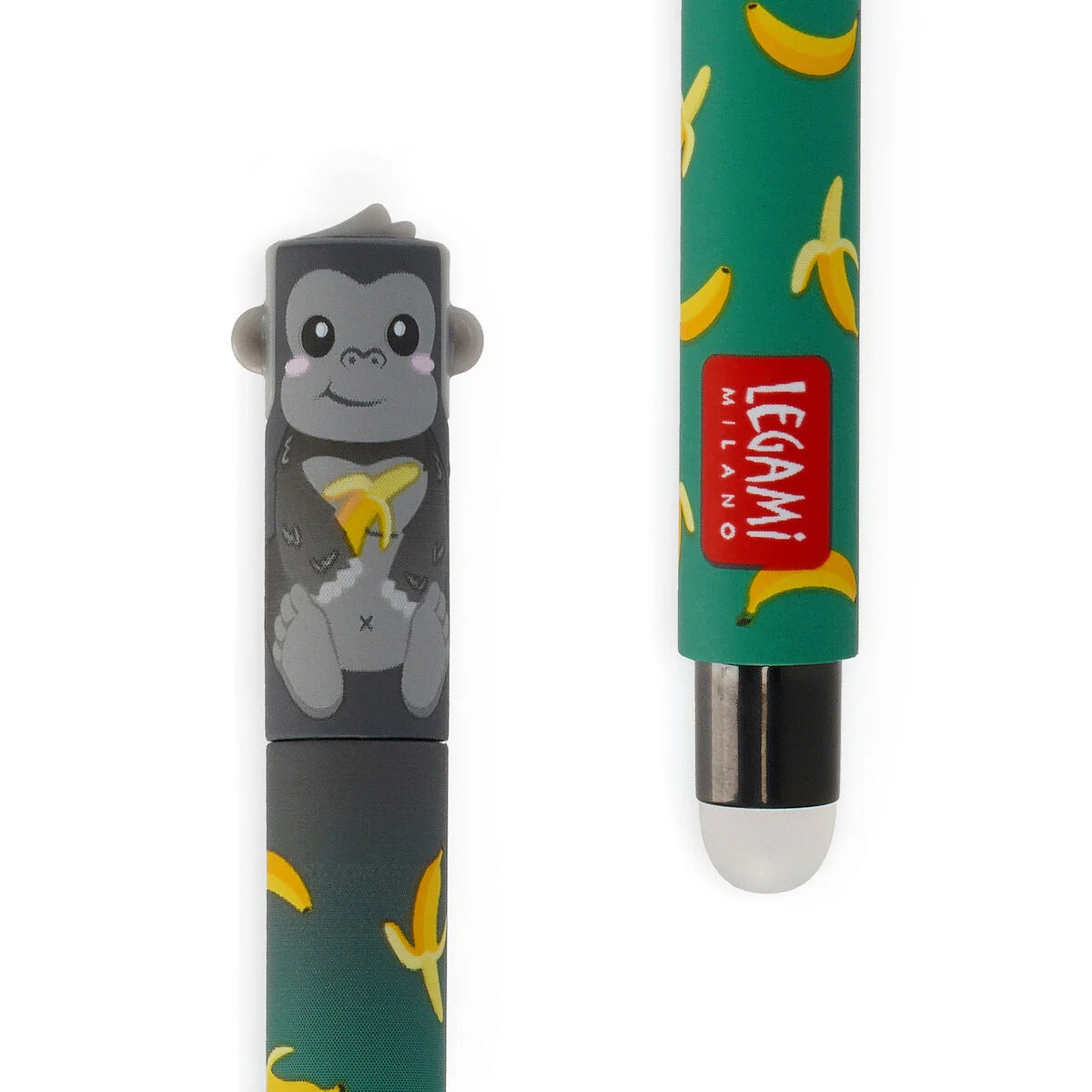 Legami Löschbarer Stift Gorilla „Wild but Kind“ - Erasable Pen