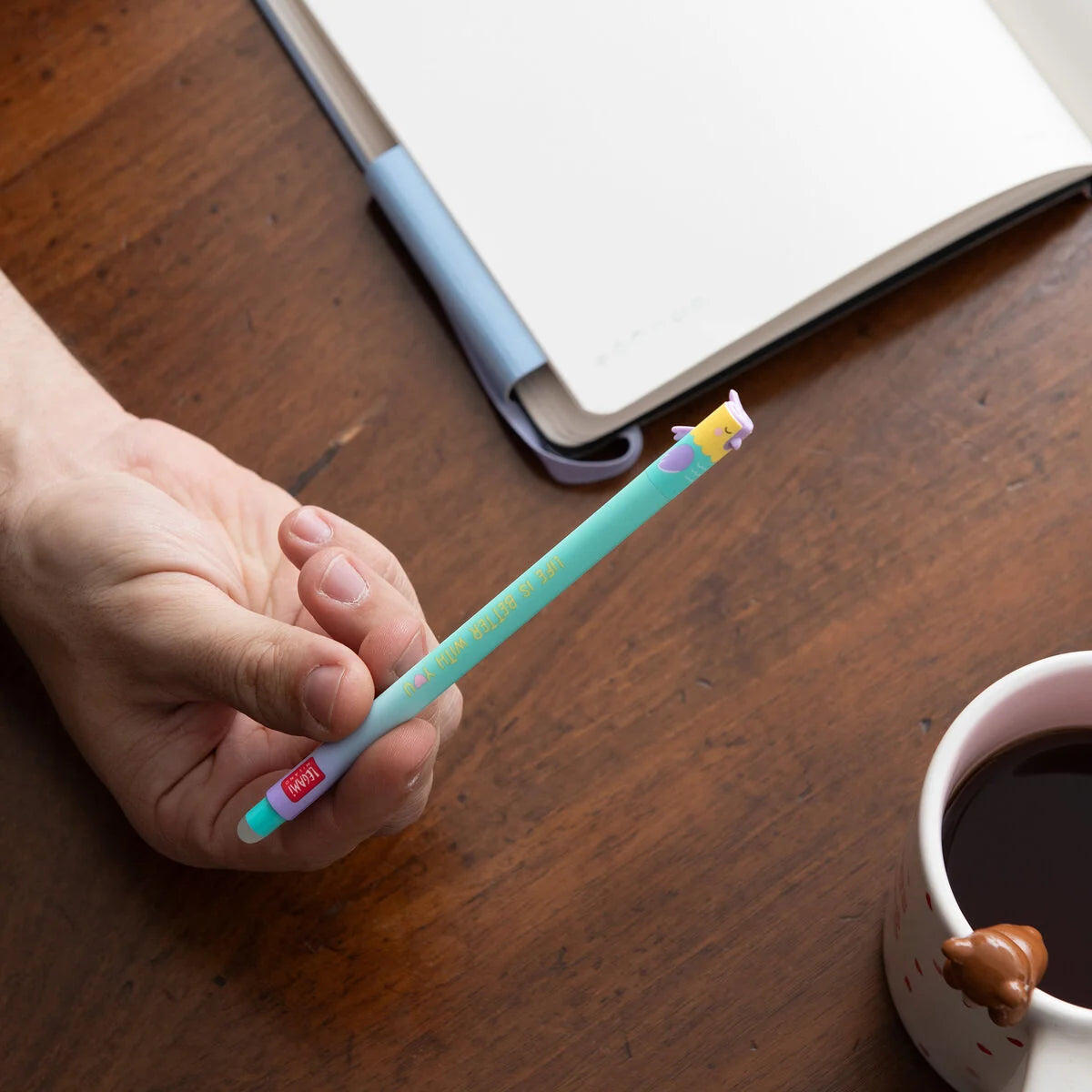 Legami Set mit 2 Löschbaren Gelstiften - Better Together - Erasable Pen