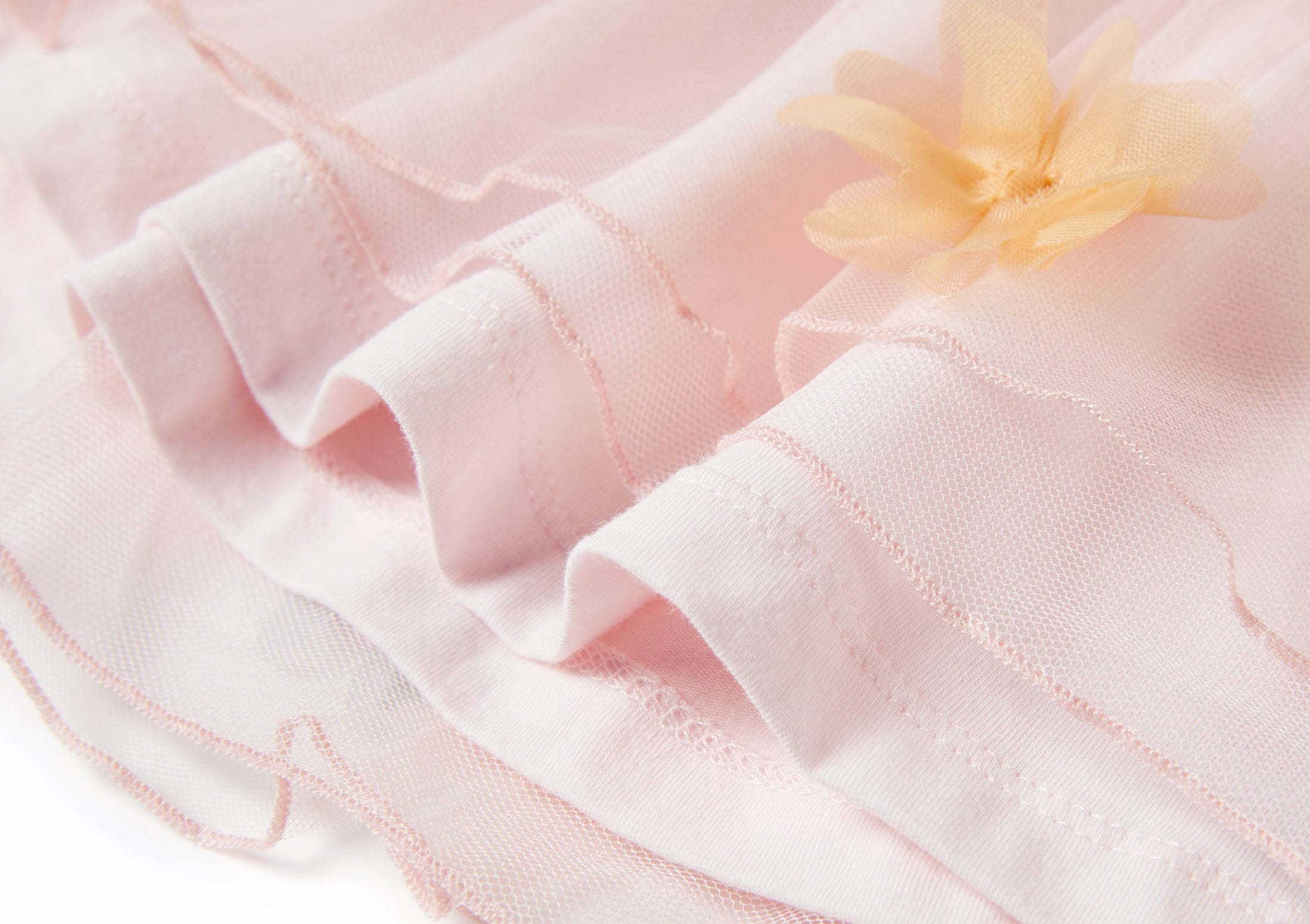 Someone "Rock" mit Tüll und bunten Blümchen - Soft Pink