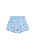 Bild in Galerie-Betrachter laden, Someone Shorts mit Schleifchen und Palmen Print - Ecru

