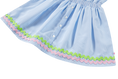 Bild in Galerie-Betrachter laden, Someone Kleid mit Rüschenärmel und Applikation - Medium Blue
