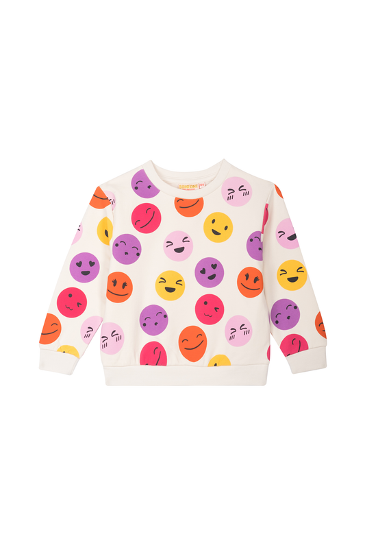 Someone Sweatshirt "Furano Dark Ecru"