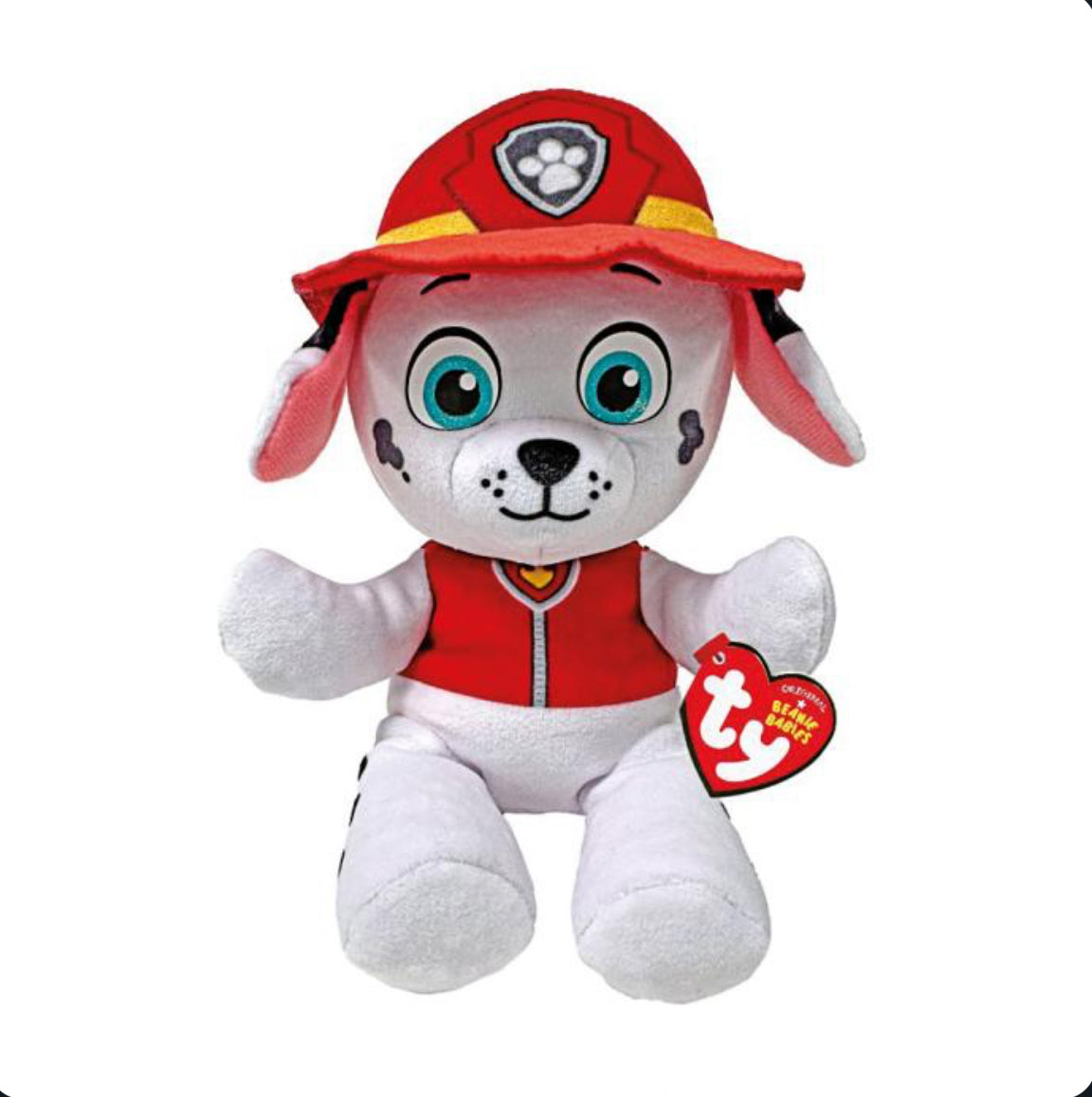 ty "Marshall-Paw Patrol" Beanie Babies