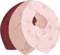 Bild in Galerie-Betrachter laden, PIPPI Bandana BIP Girl-Lätzchen 3er Pack - New Maroon
