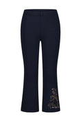 Bild in Galerie-Betrachter laden, Salt & Pepper Thermo Leggings mit Stickerei - Dark Blue
