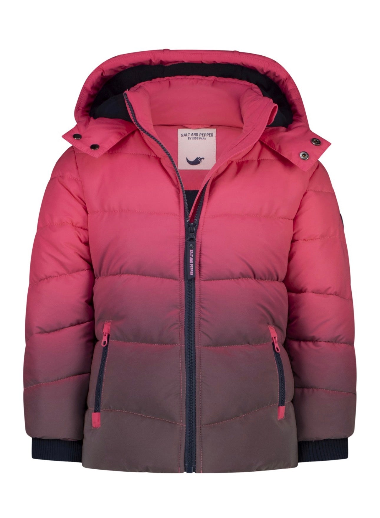 Salt & Pepper Outdoor Jacke mit reflektion - Pink