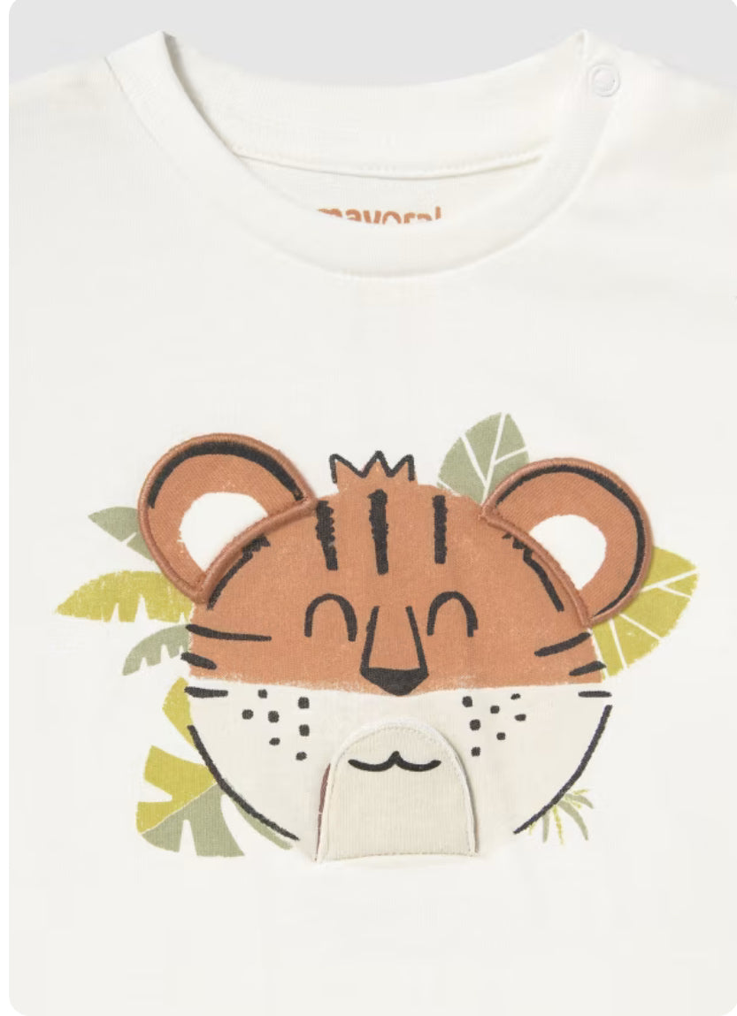 Mayoral "T-Shirt Tiger" - Sahne
