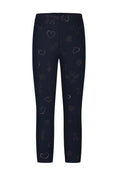 Bild in Galerie-Betrachter laden, Salt & Pepper Thermo Leggings mit glitzerndem Print - Dark Blue
