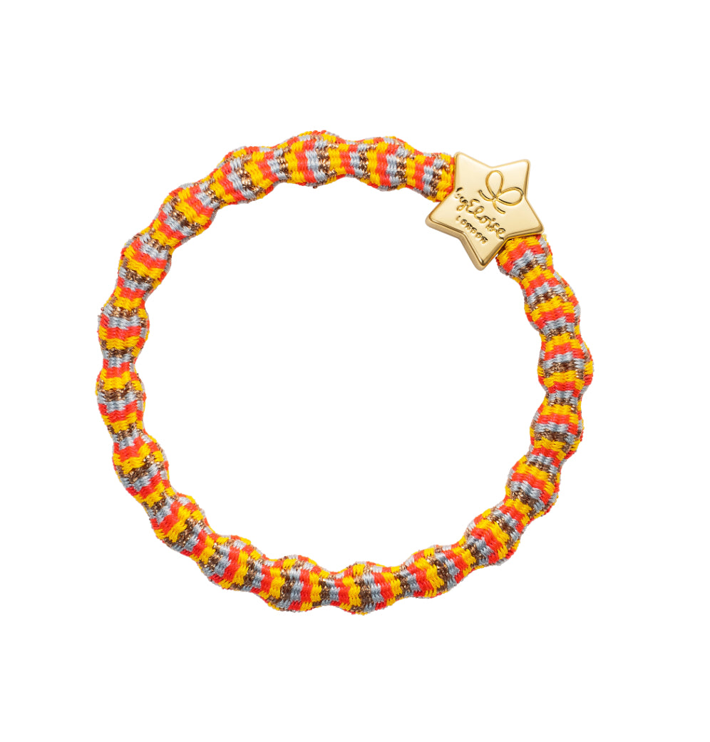 byEloise "woven Haargummi mit goldenem Stern"