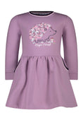 Bild in Galerie-Betrachter laden, Salt & Pepper Sweatkleid mit Stickerei - Light Purple
