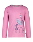 Bild in Galerie-Betrachter laden, Salt & Pepper Langarmshirt mit Einhorn Applikation - Light Pink
