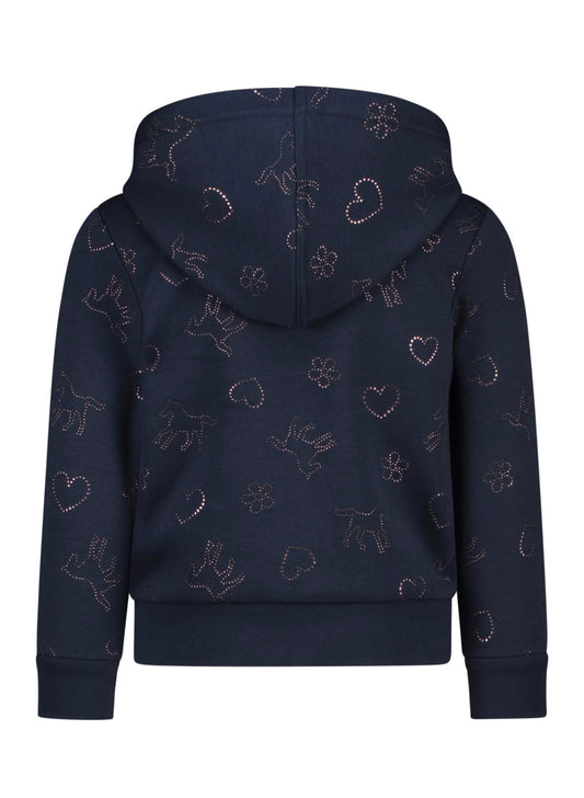 Salt & Pepper Thermo Sweatjacke . Dark Blue