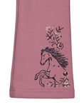 Bild in Galerie-Betrachter laden, Salt & Pepper Thermo Leggings mit Stickerei - Dark Rose

