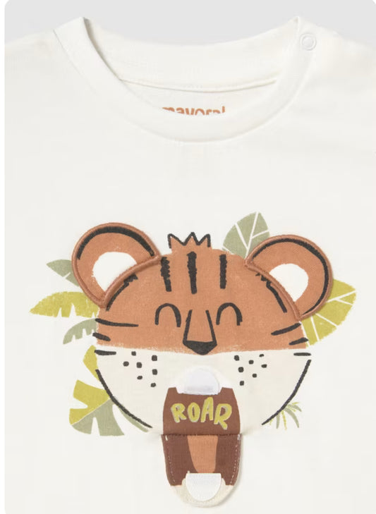 Mayoral "T-Shirt Tiger" - Sahne