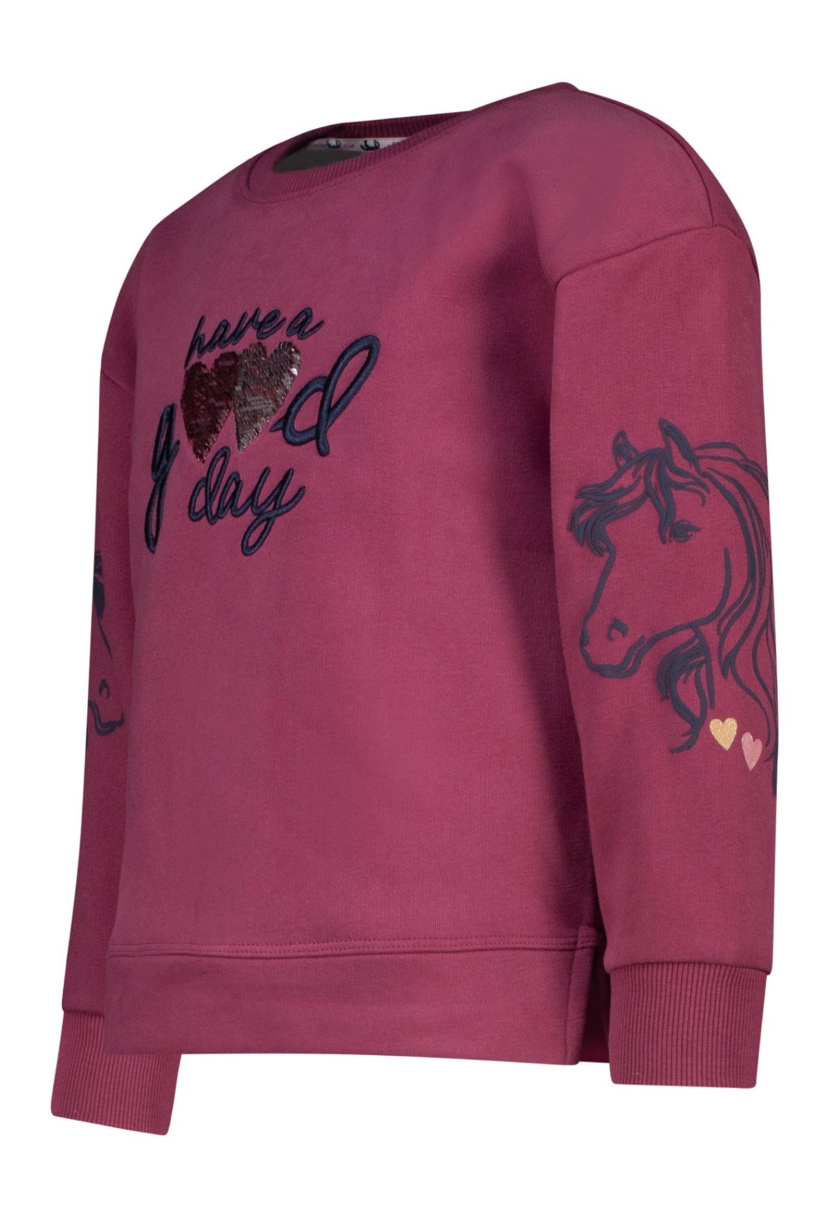 Salt & Pepper Sweatshirt Good Day - Rot
