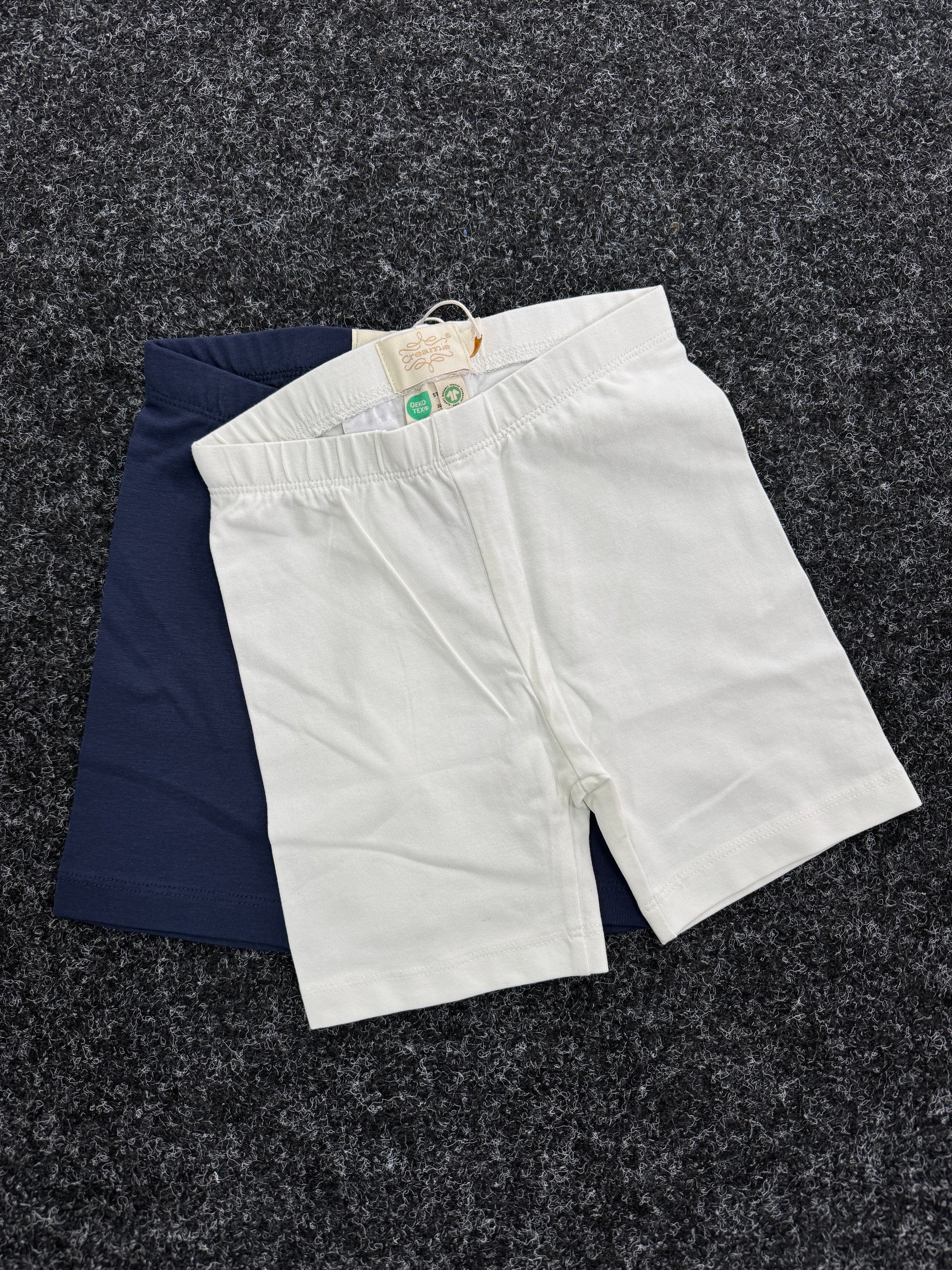 Creamie "Radlerhose" Doppelpack - Navyblau/Weiss