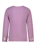 Bild in Galerie-Betrachter laden, Salt & Pepper Langarmshirt mit Druck - Light Purple
