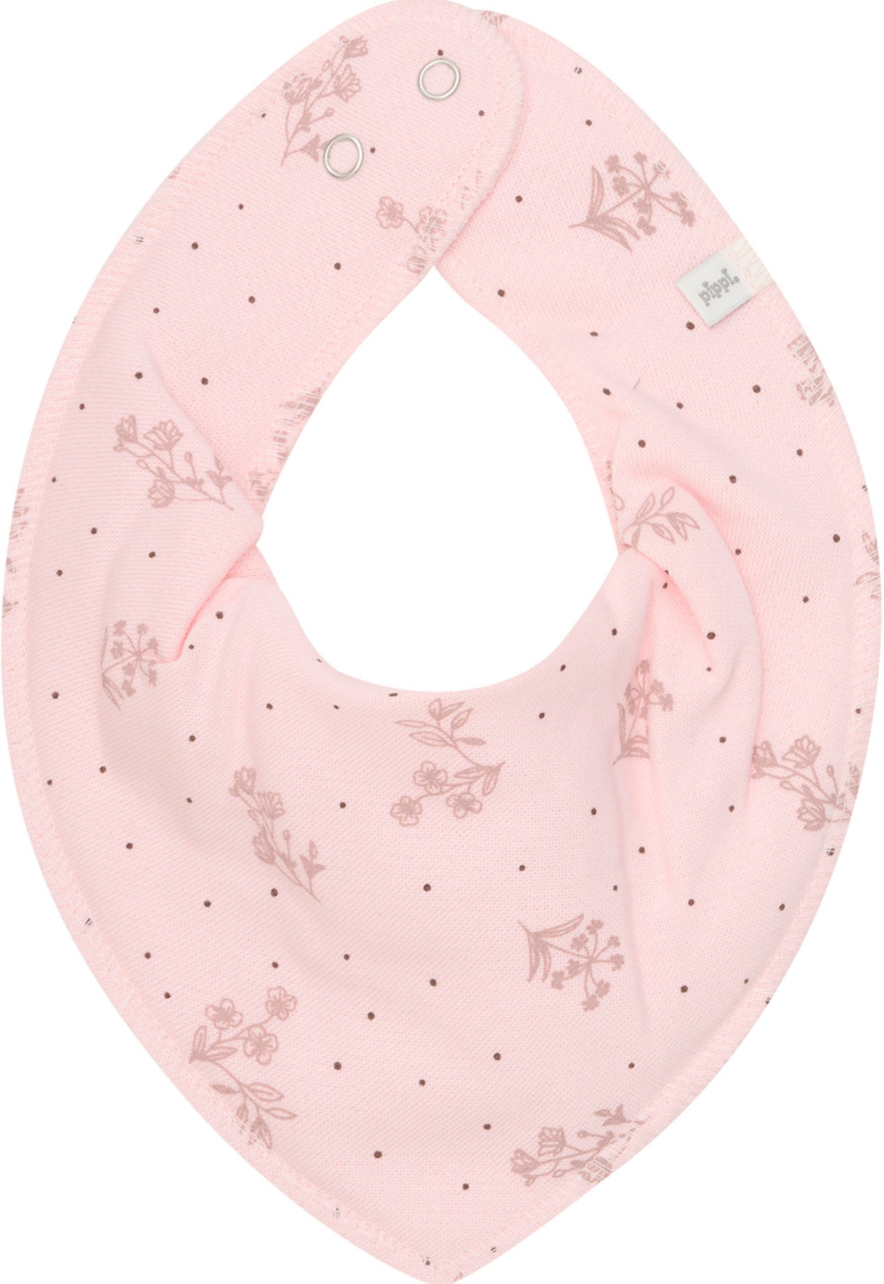 PIPPI Bandana BIP Girl-Lätzchen 3er Pack - New Maroon