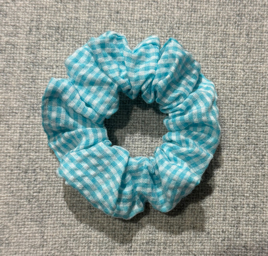 Milk & Soda Scrunchie "Mint kariert"