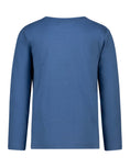 Bild in Galerie-Betrachter laden, Salt & Pepper T-Shirt langarm mit Stick-Applikation - Blau

