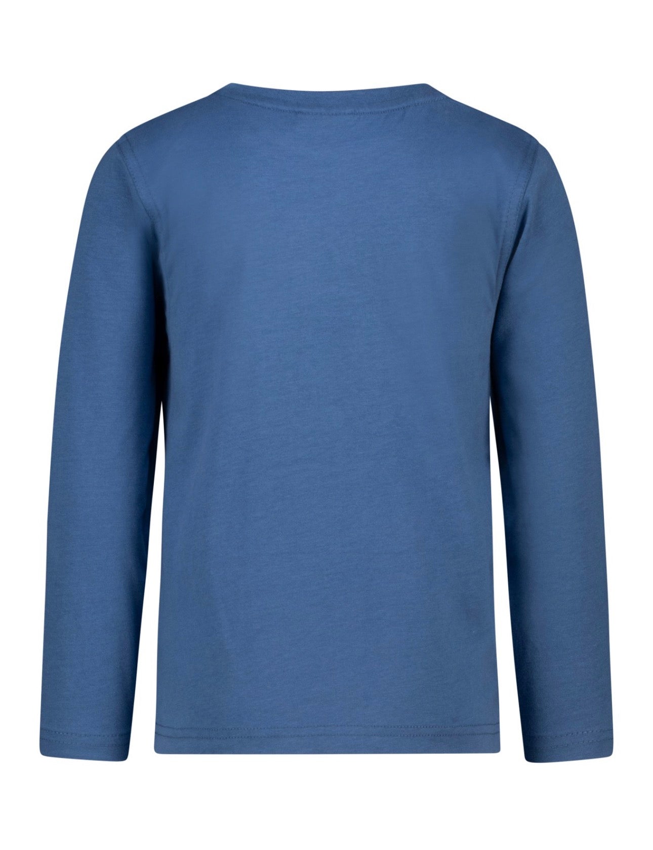 Salt & Pepper T-Shirt langarm mit Stick-Applikation - Blau