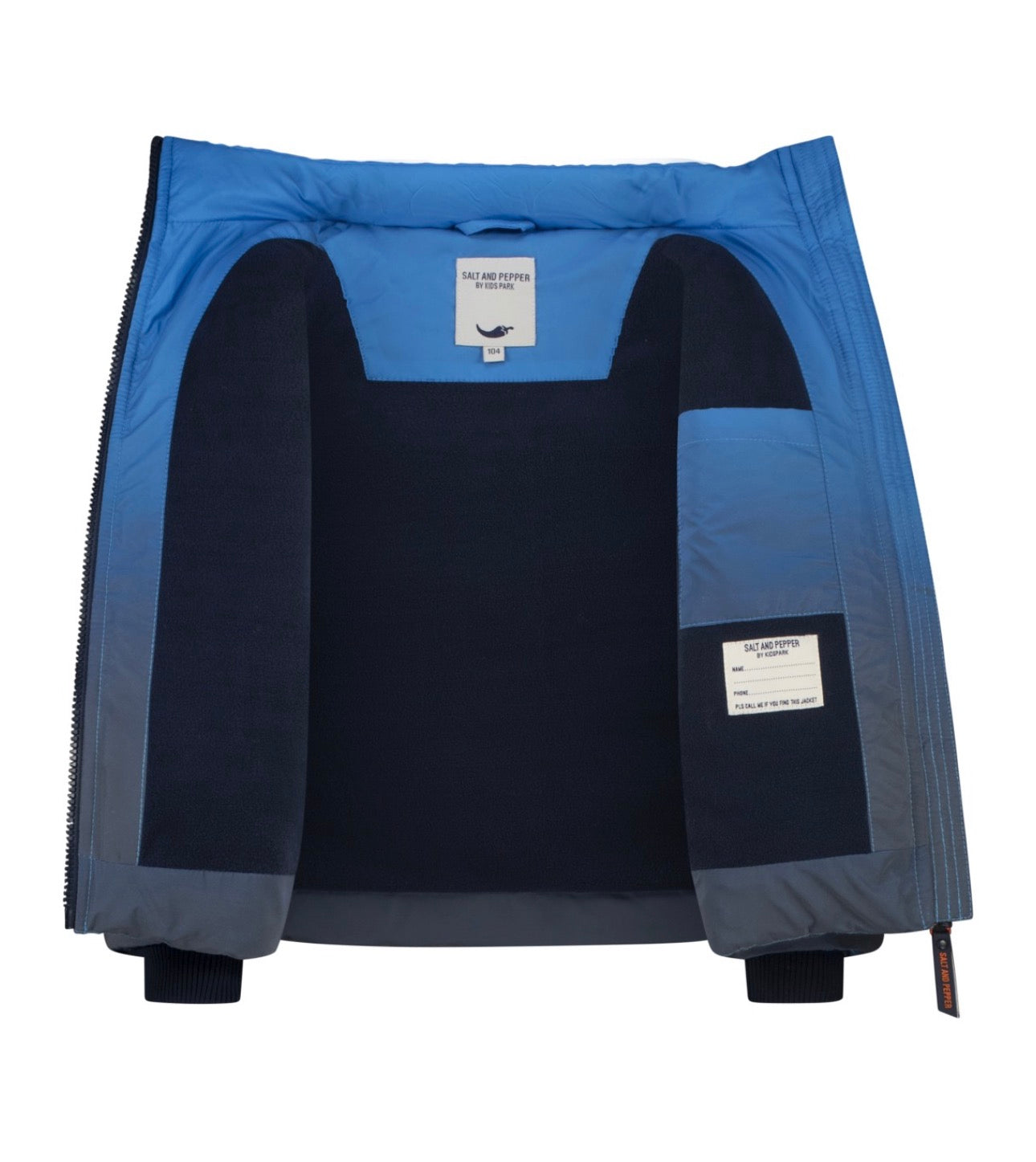 Salt & Pepper reflektierende Outdoor Jacke - Blau