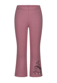 Bild in Galerie-Betrachter laden, Salt & Pepper Thermo Leggings mit Stickerei - Dark Rose

