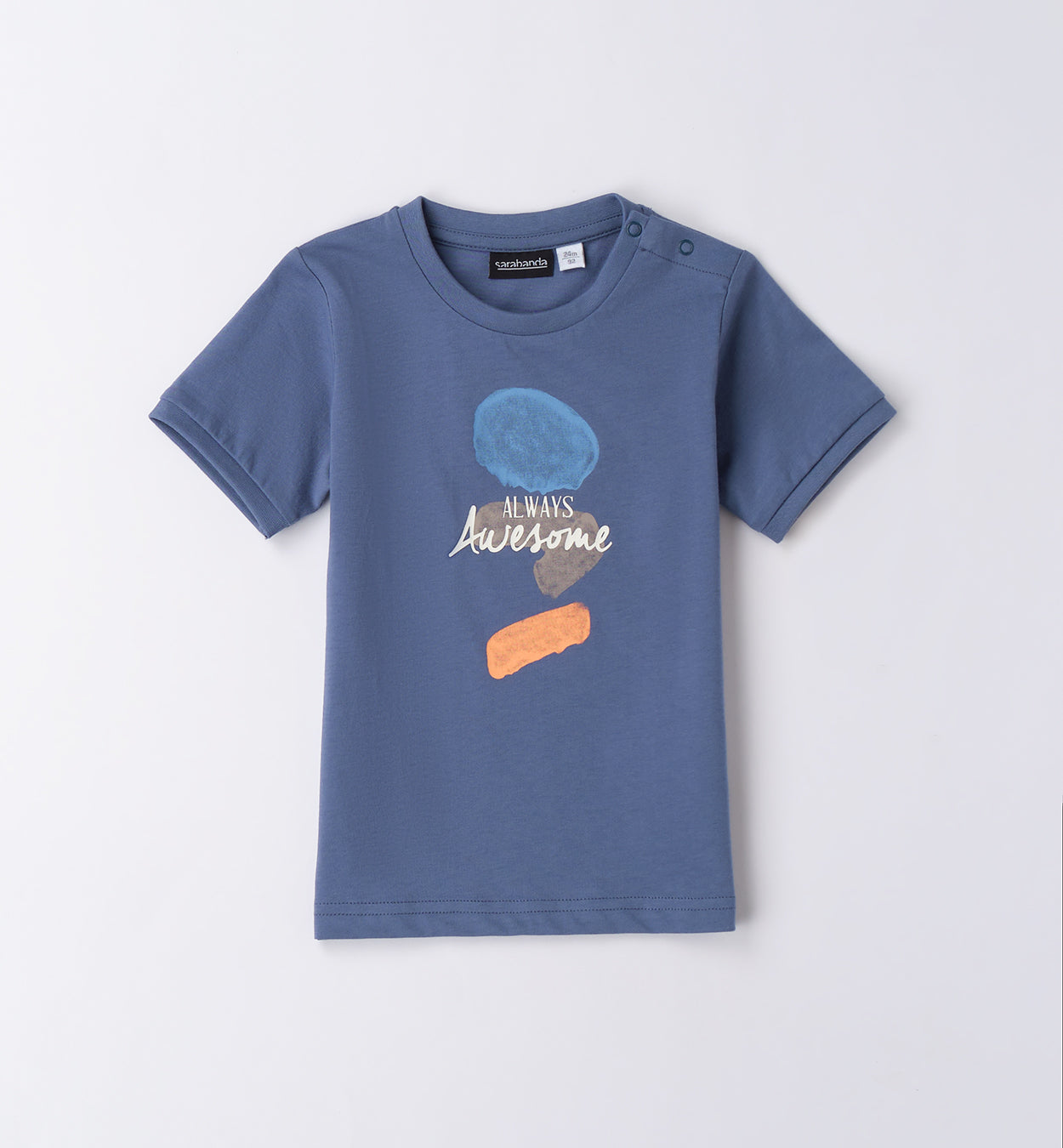 Sarabanda T-Shirt mit Druck - Blau