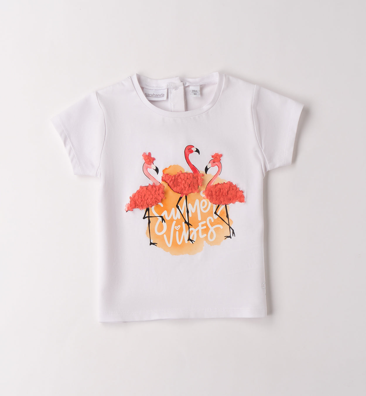 Sarabanda T-Shirt mit Druck - Weiss