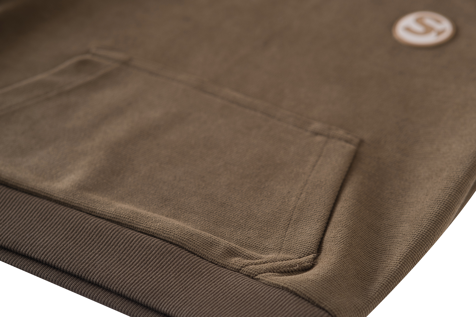 Someone Sweatshirt mit Kapuze "Georges Brown Khaki"
