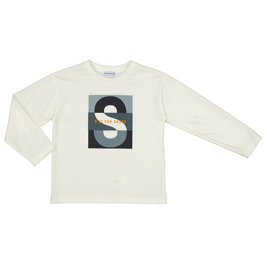 Mayoral "T-Shirt langarm mit Print"