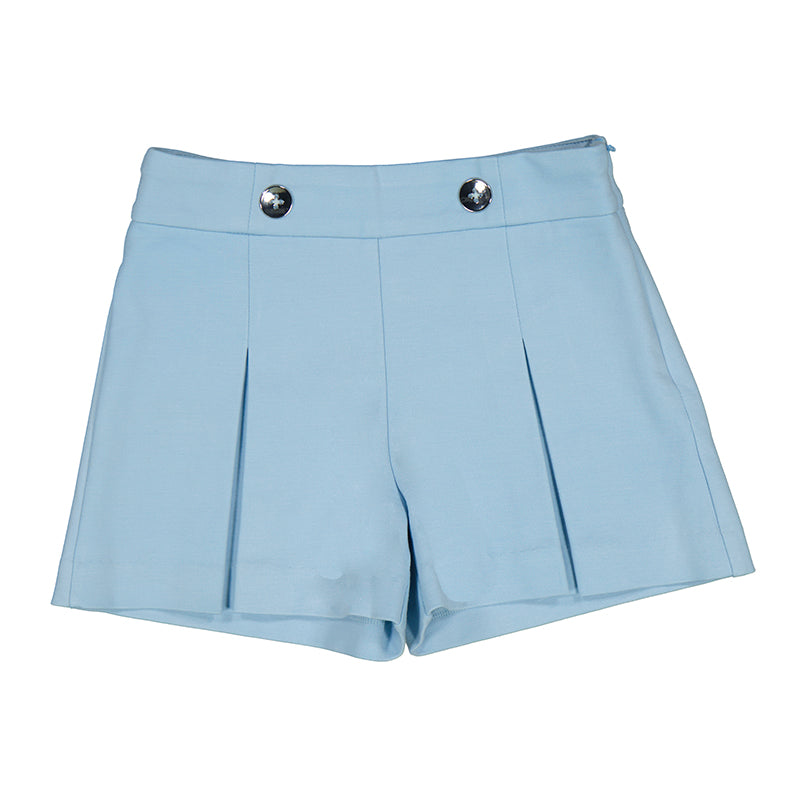 Mayoral "kurze Hose" mit Falte und Knopf Accessoires - Himmlblau