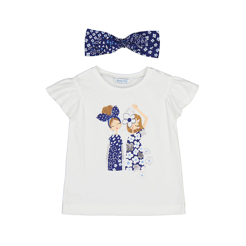 Mayoral "T-Shirt mit Haarband"