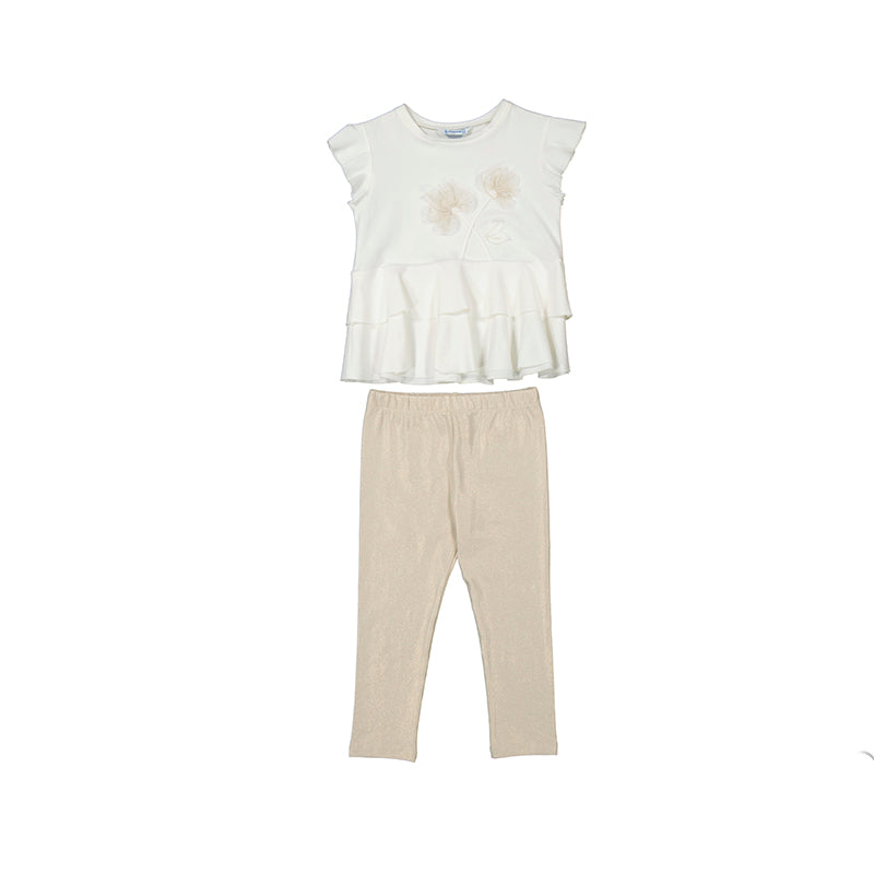 Mayoral "Set - Leggings & Shirt" - Sand