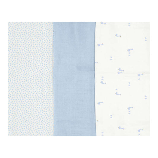 Mayoral Mulltücher 3er Pack - Himmelblau