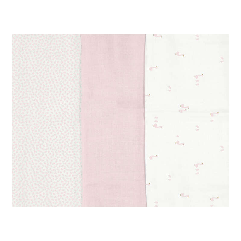 Mayoral Mulltücher 3er Pack - Babyrosa