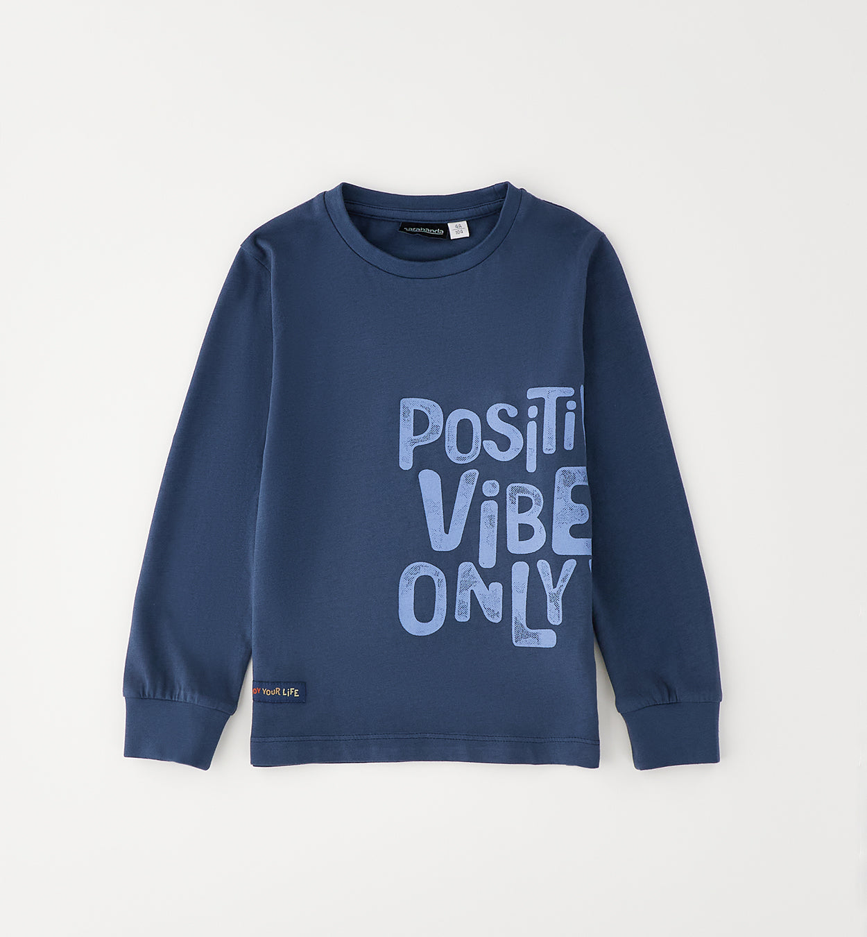 Sarabanda T-Shirt langarm mit Druck - Marineblau
