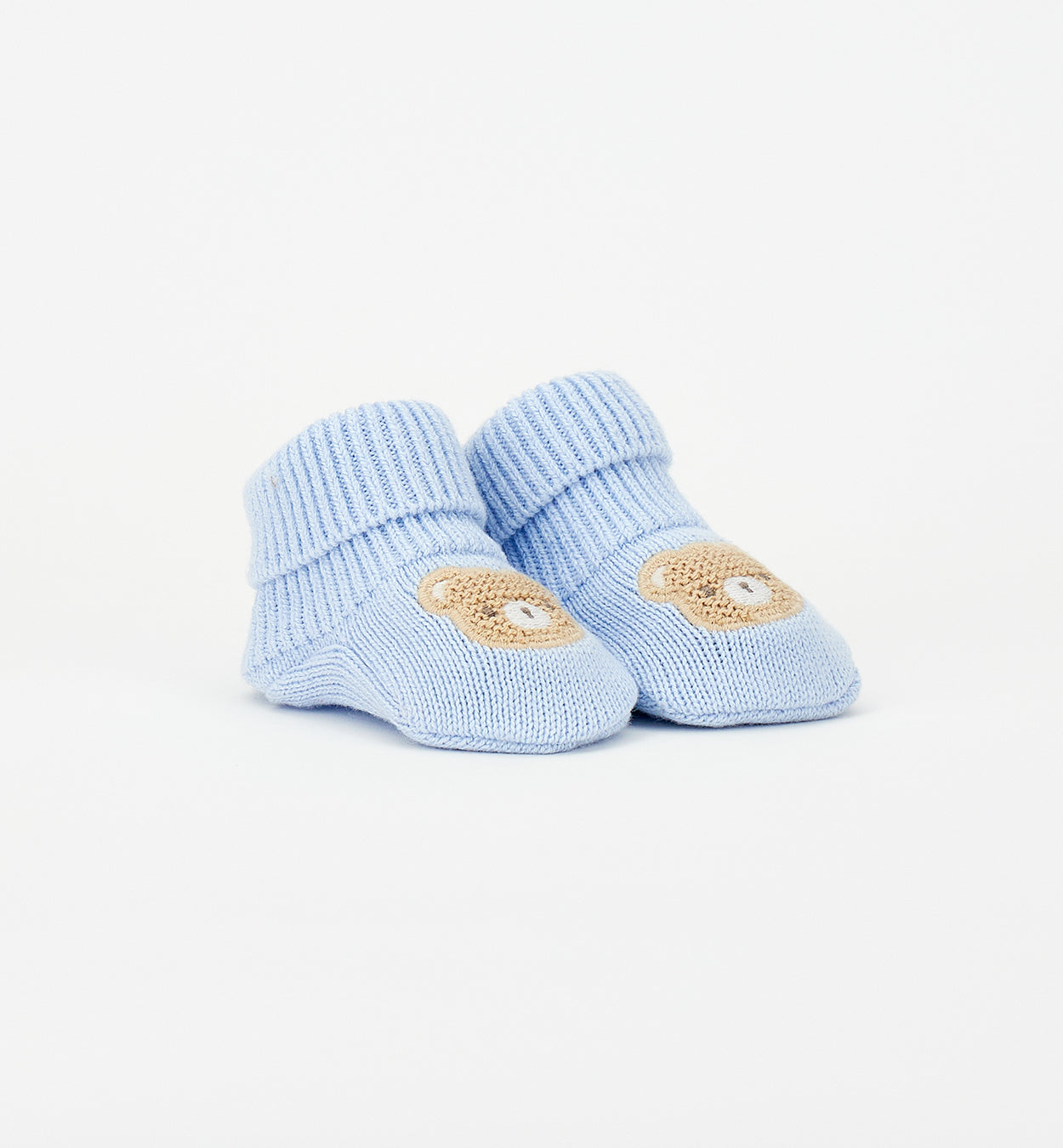 Minibanda Stricksöckchen - Azurblau