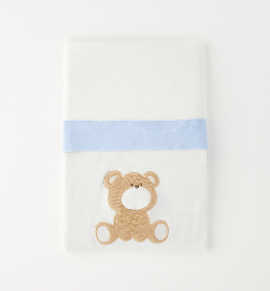 Sarabanda Decke mit hübscher Stickerei - Off White