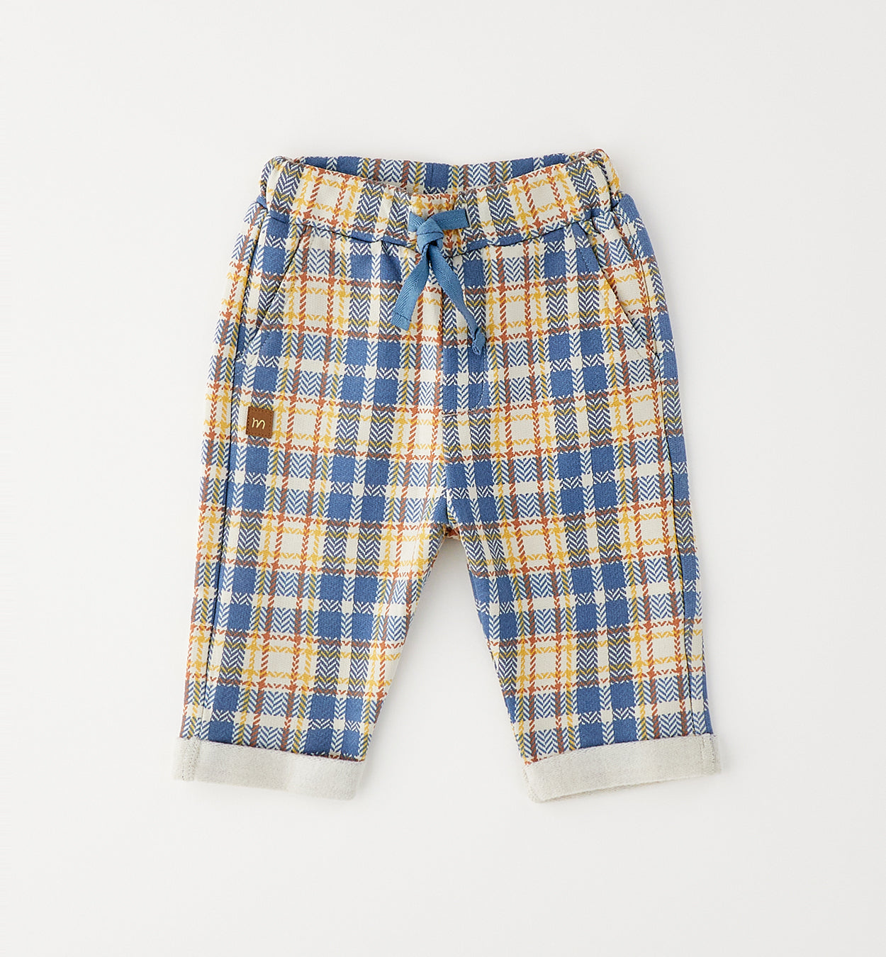 Minibanda Hose, karriert - Beige