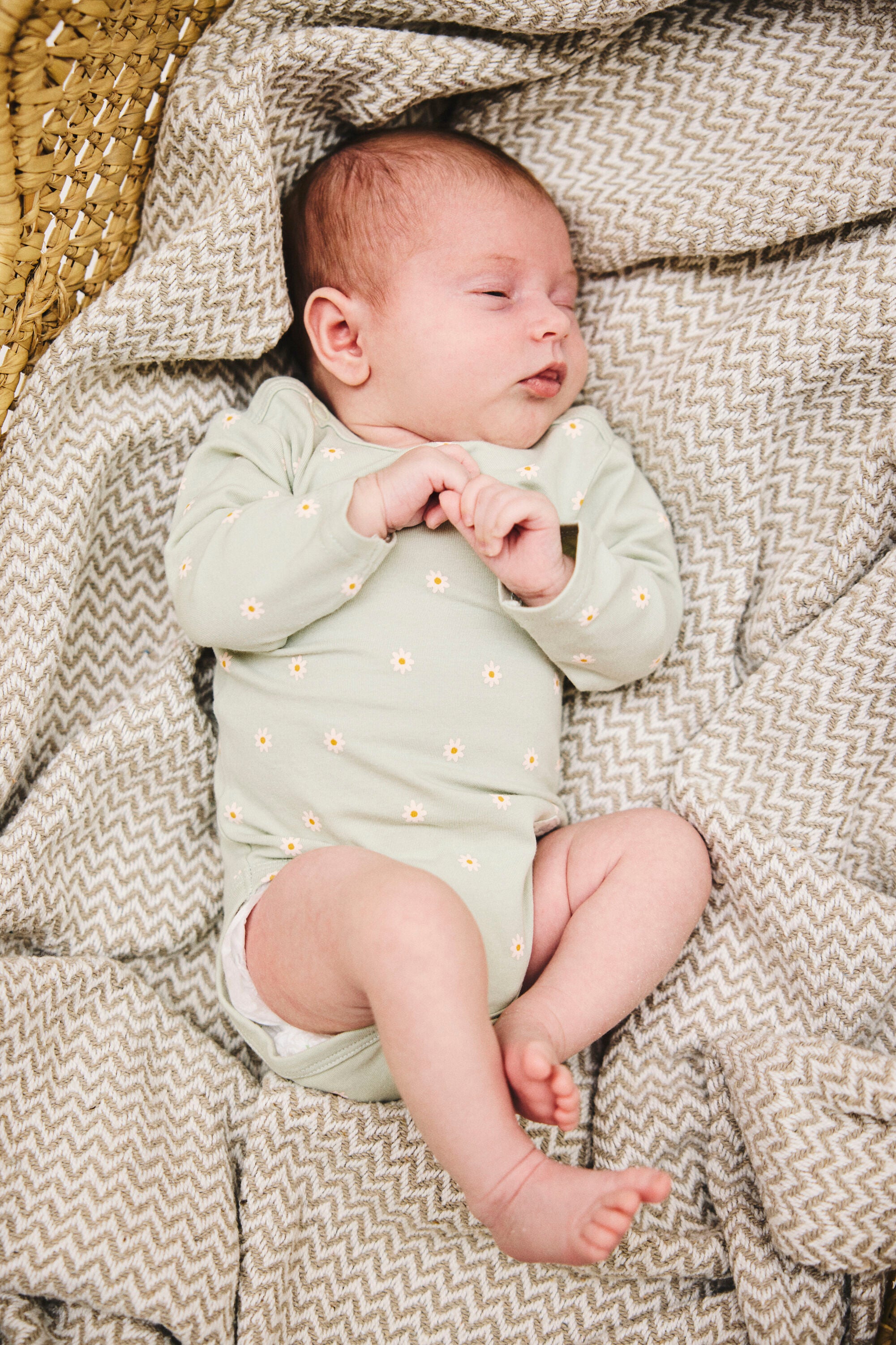 Hust & Claire Body langarm Bam - Green Foam