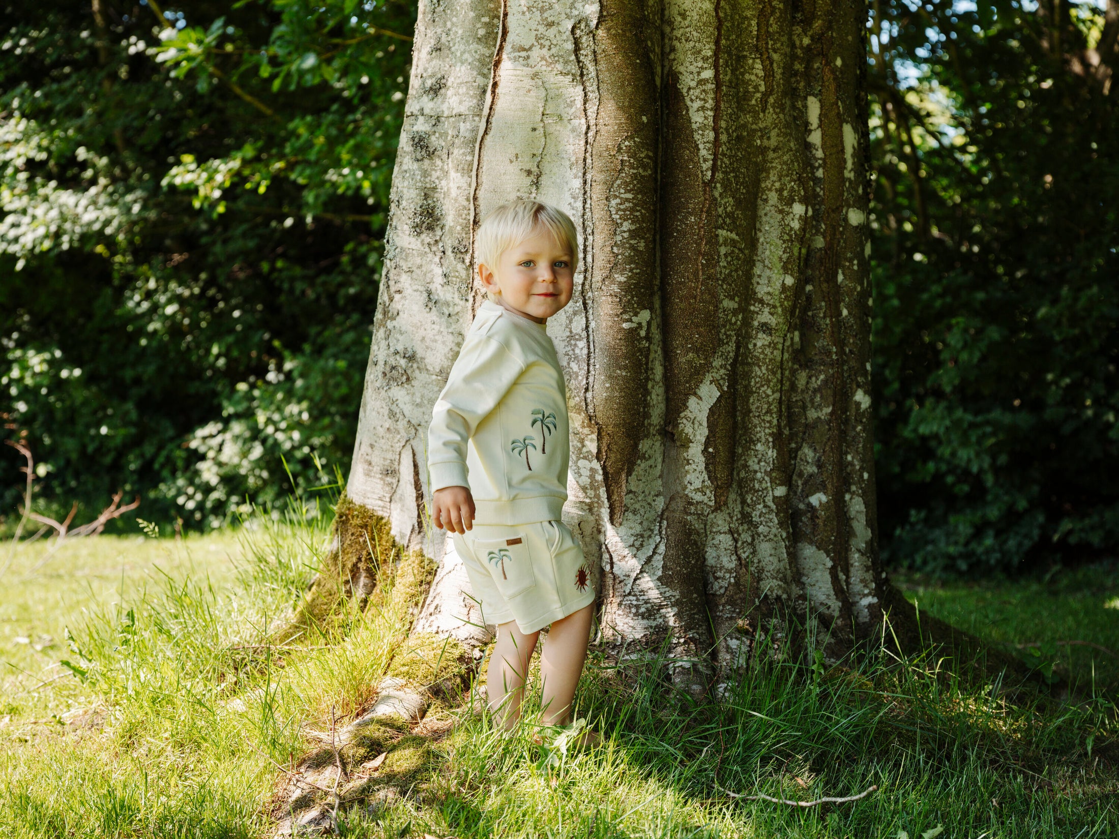 Hust & Claire Shorts Haggi Palme - Sandshell