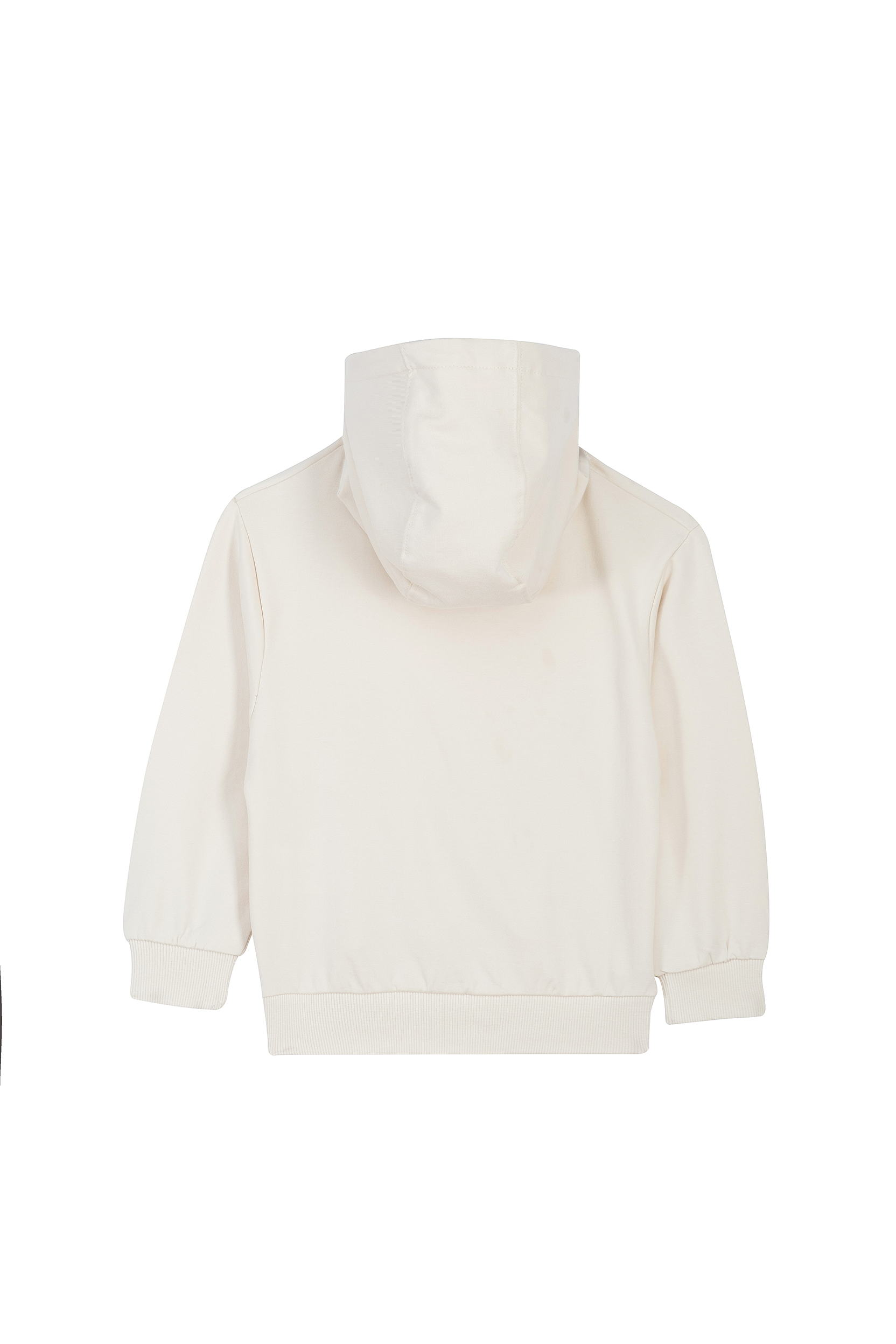 Someone "Sweatshirt" mit Kapuze und Palmenstickerei - Dark Ecru