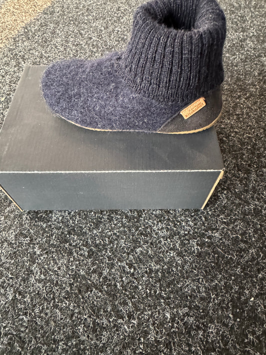Kitzbühel Hütten Schuhe nachtblau