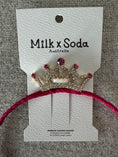 Bild in Galerie-Betrachter laden, Milk & Soda Haarreif mit Krone (Pink)
