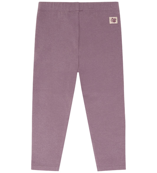 Hust & Claire Leggings Lisa mit Schleifchen am Bund - Plum