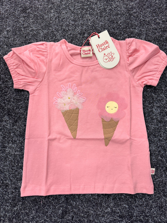 Hust & Claire T-Shirt Alma mit Eistüten - - Pink