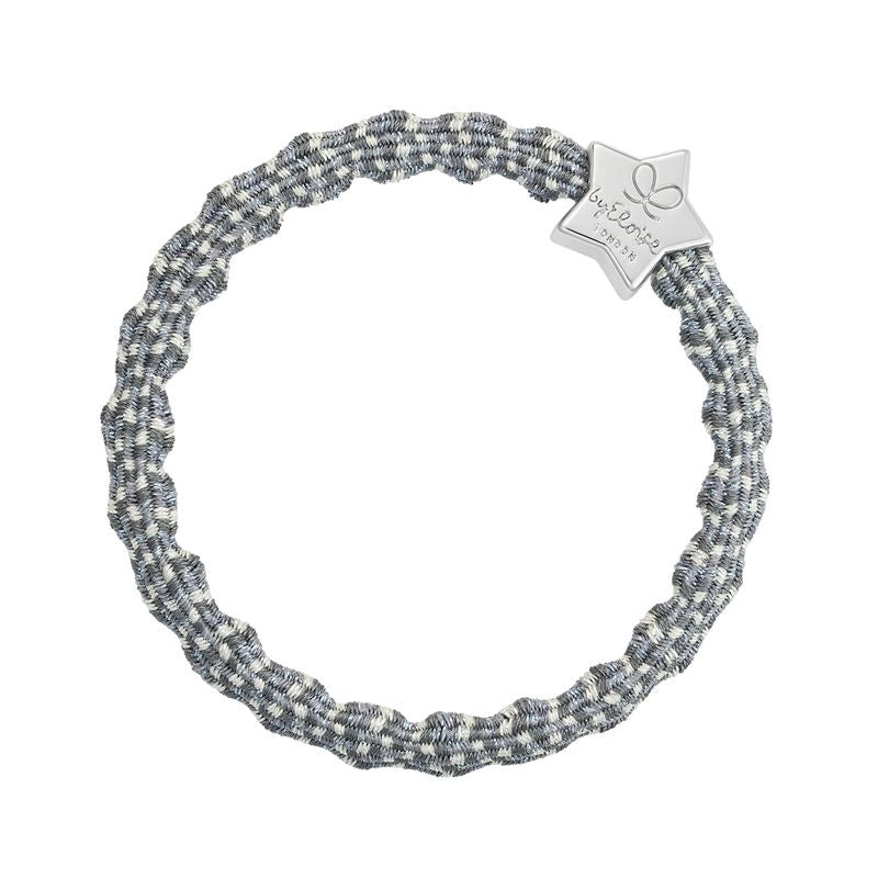 byEloise "Haargummi" Metallic Silber Stern - Ash