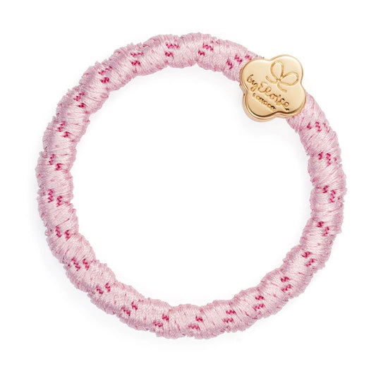 byEloise "Haargummi" Woven Gold Quatrefoil - Rosa